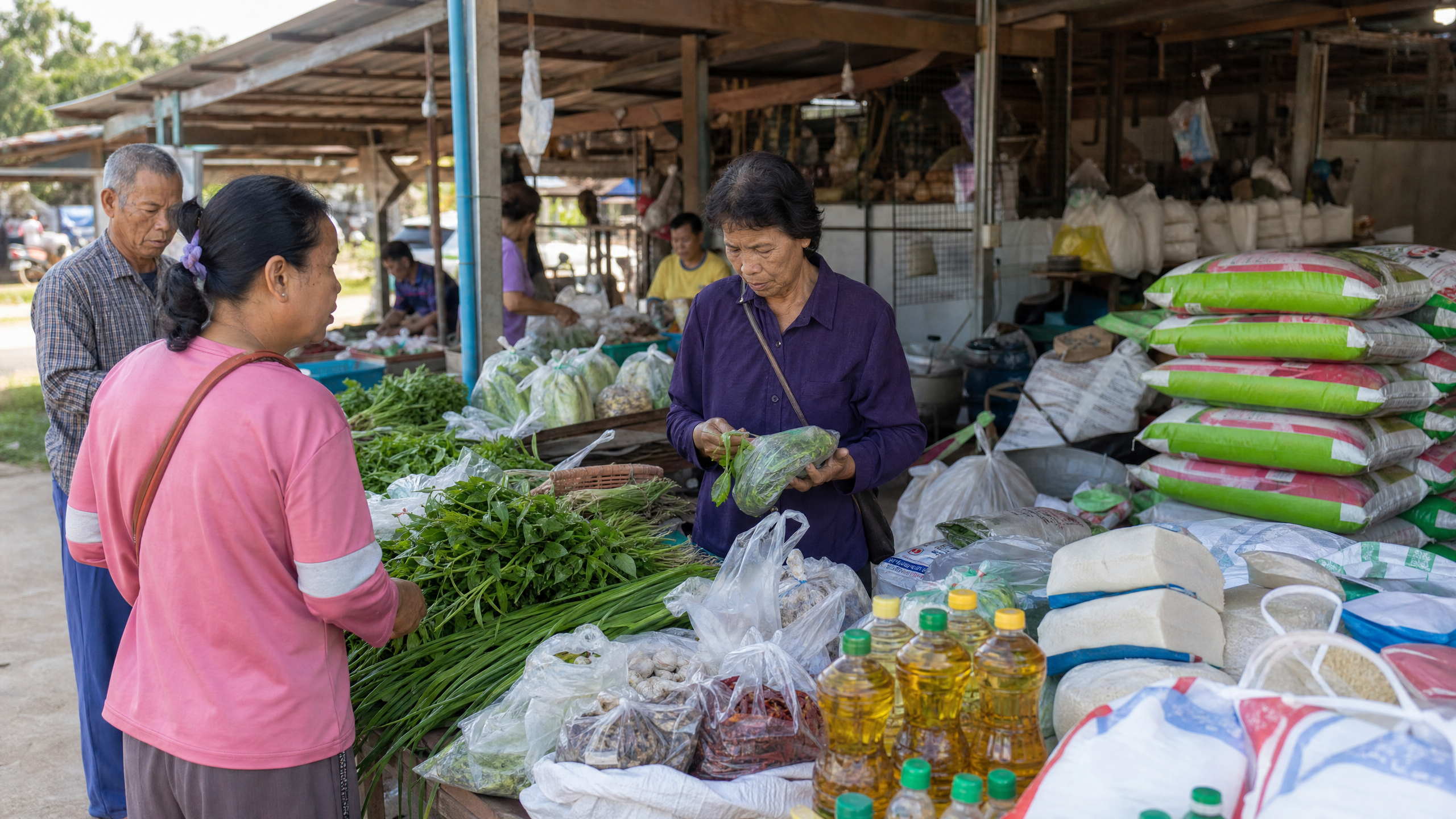 ค่าครองชีพยังสูง ชาวบ้านสุโขทัยรัดเข็มขัด รับมือราคาของกินและต้นทุนเกษตร